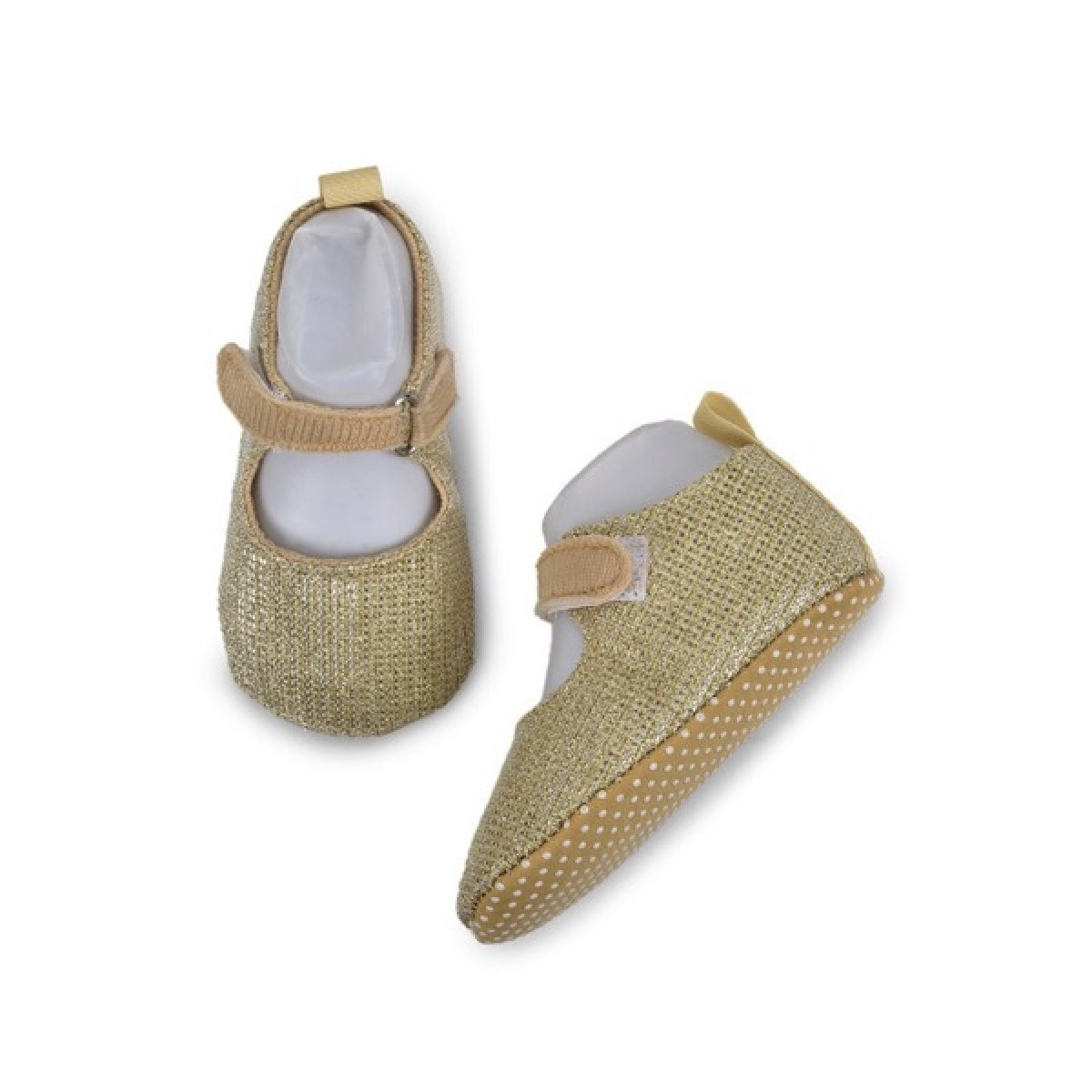 Golden booties for baby girl online